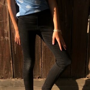 Children Black Jeggings